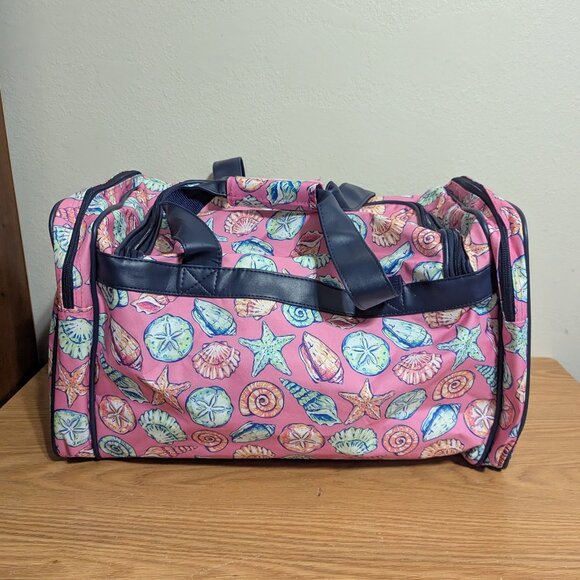 Simply Southern Sea Shell Duffle Bag NEW - Picture 1 of 10